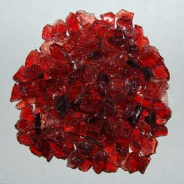 Recycled Glass - Cranberry