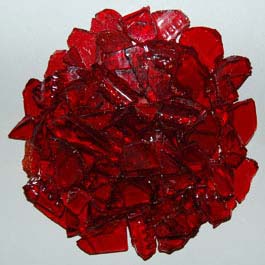 Recycled Glass - Red